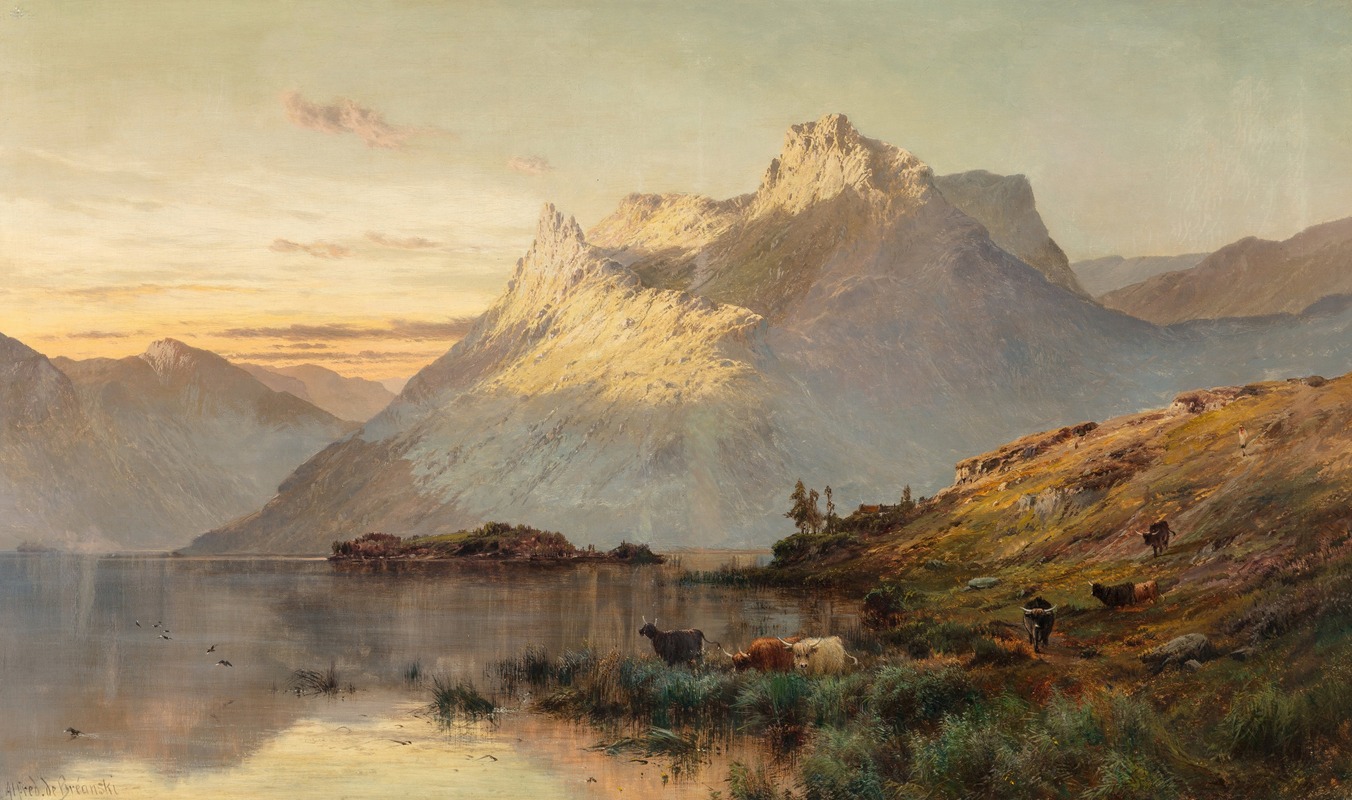 Alfred de Bréanski - The peaks of the Western Highlands
