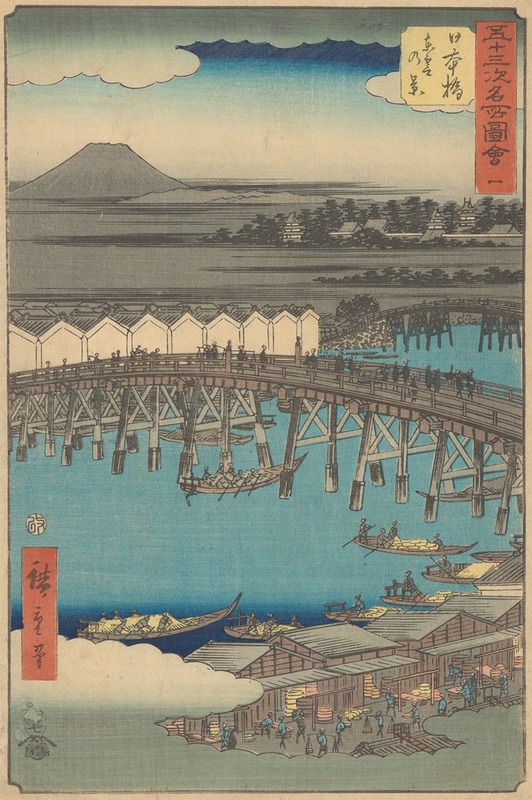 Andō Hiroshige - Nihonbashi
