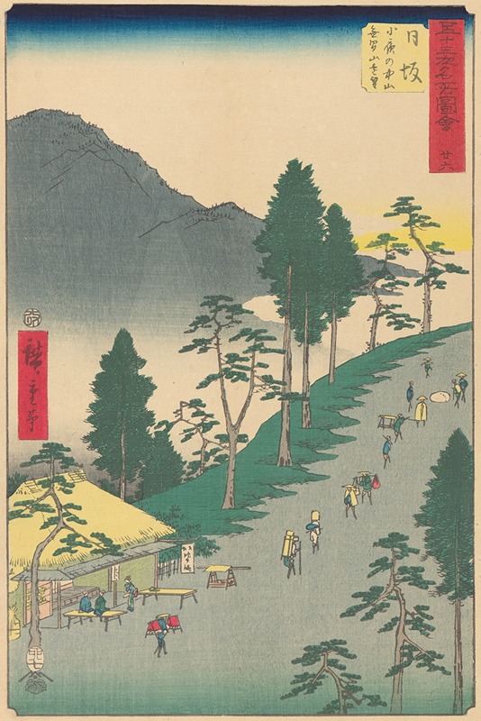 Andō Hiroshige - Nissaka