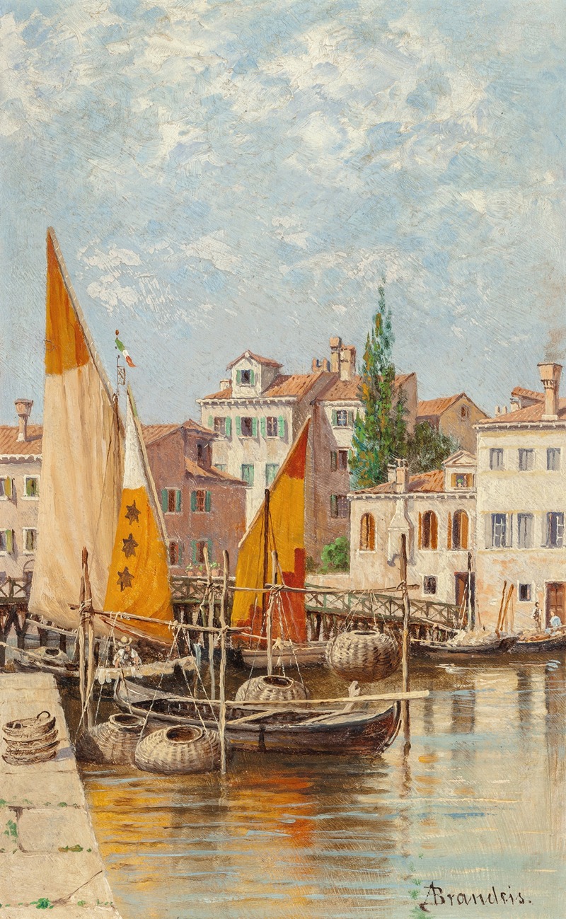 Antonietta Brandeis - A View of Venice