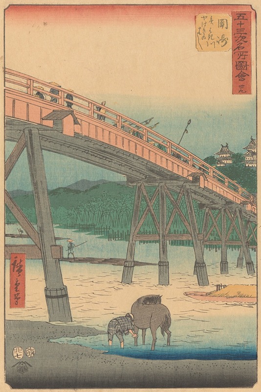 Andō Hiroshige - Okazaki