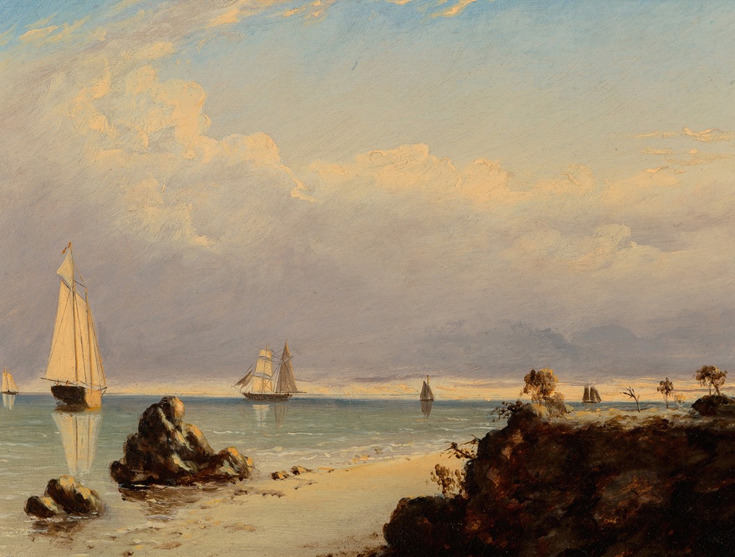 Clement Drew - Morning on the Coast