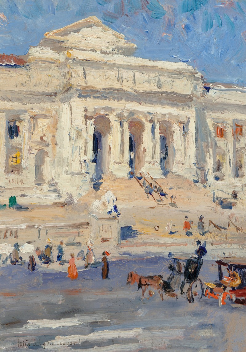 Colin Campbell Cooper - New York Public Library