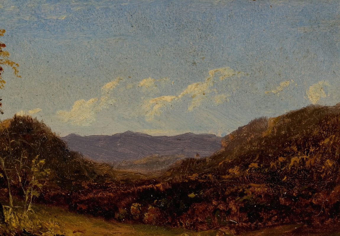 David Johnson - Landscape with Mountains