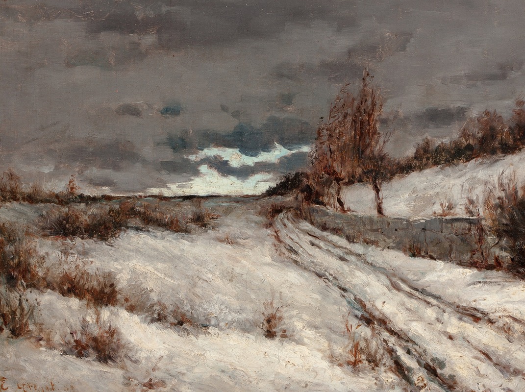 Edward Grenet - Winter Landscape