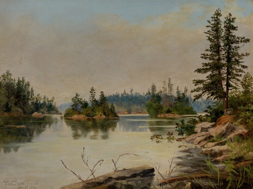 Edward Roper - From Bare Island, Stony Lake, Ontario