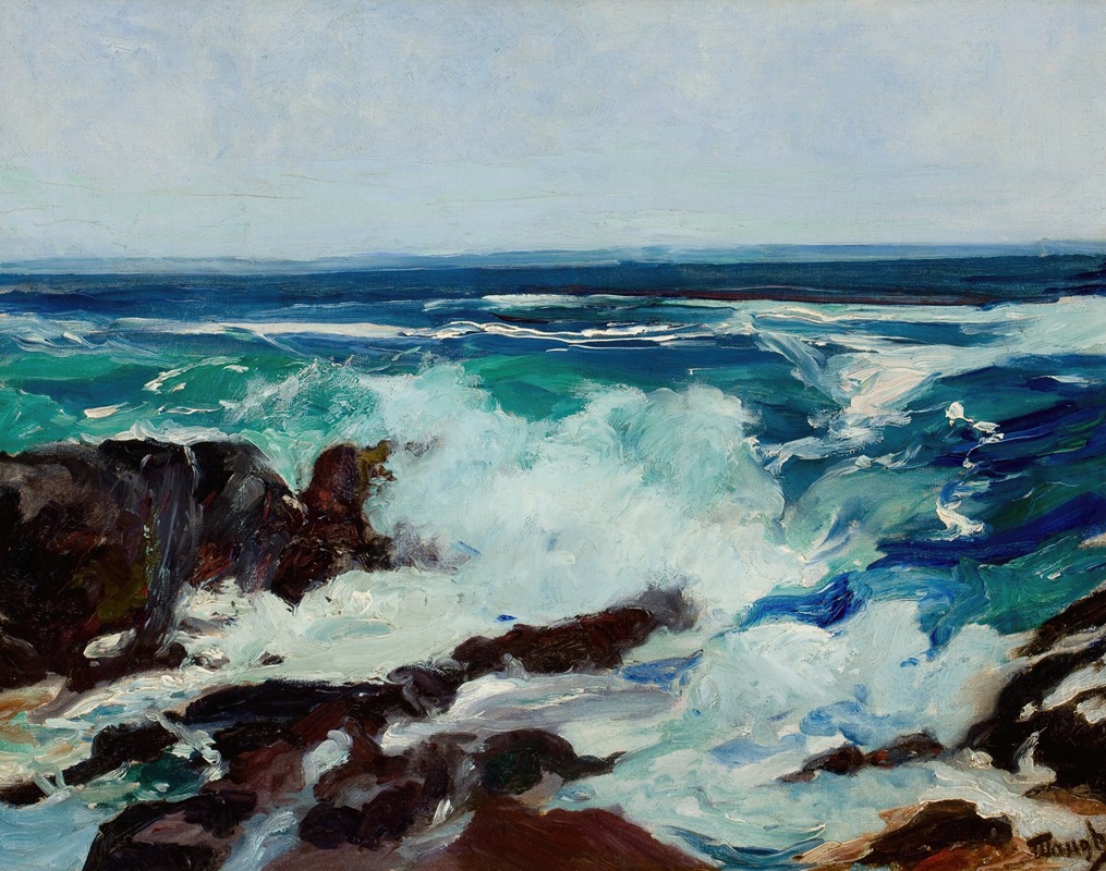 Frederick Judd Waugh - Surf and Spindrift