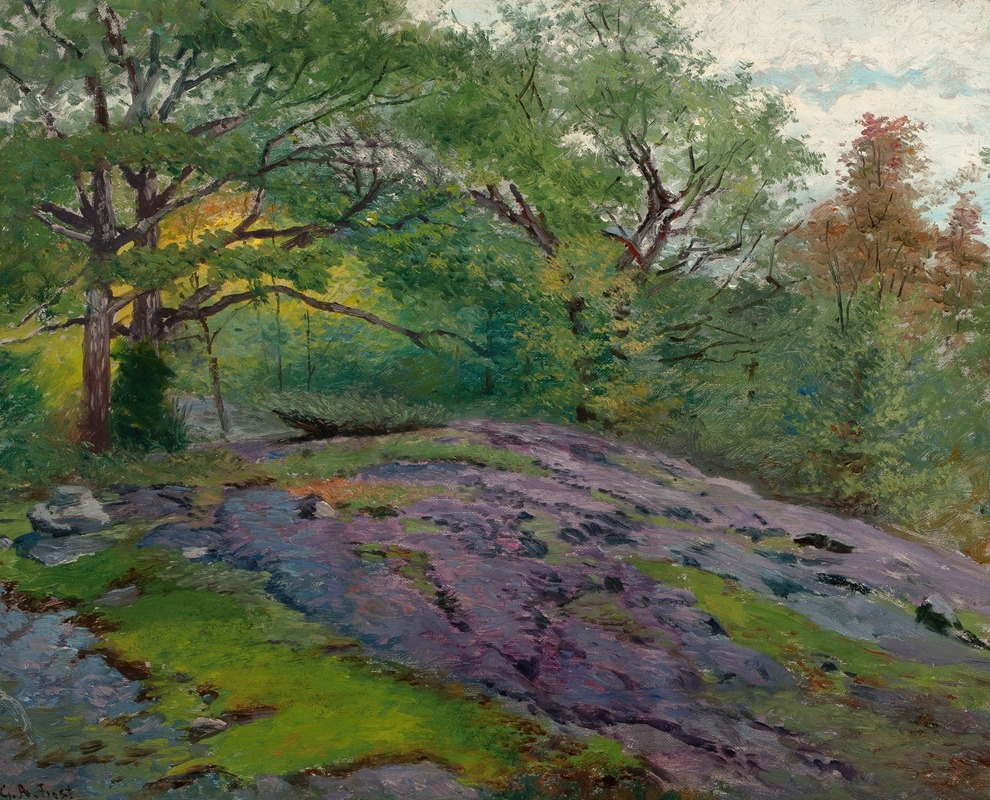 George Albert Frost - Spring Landscape
