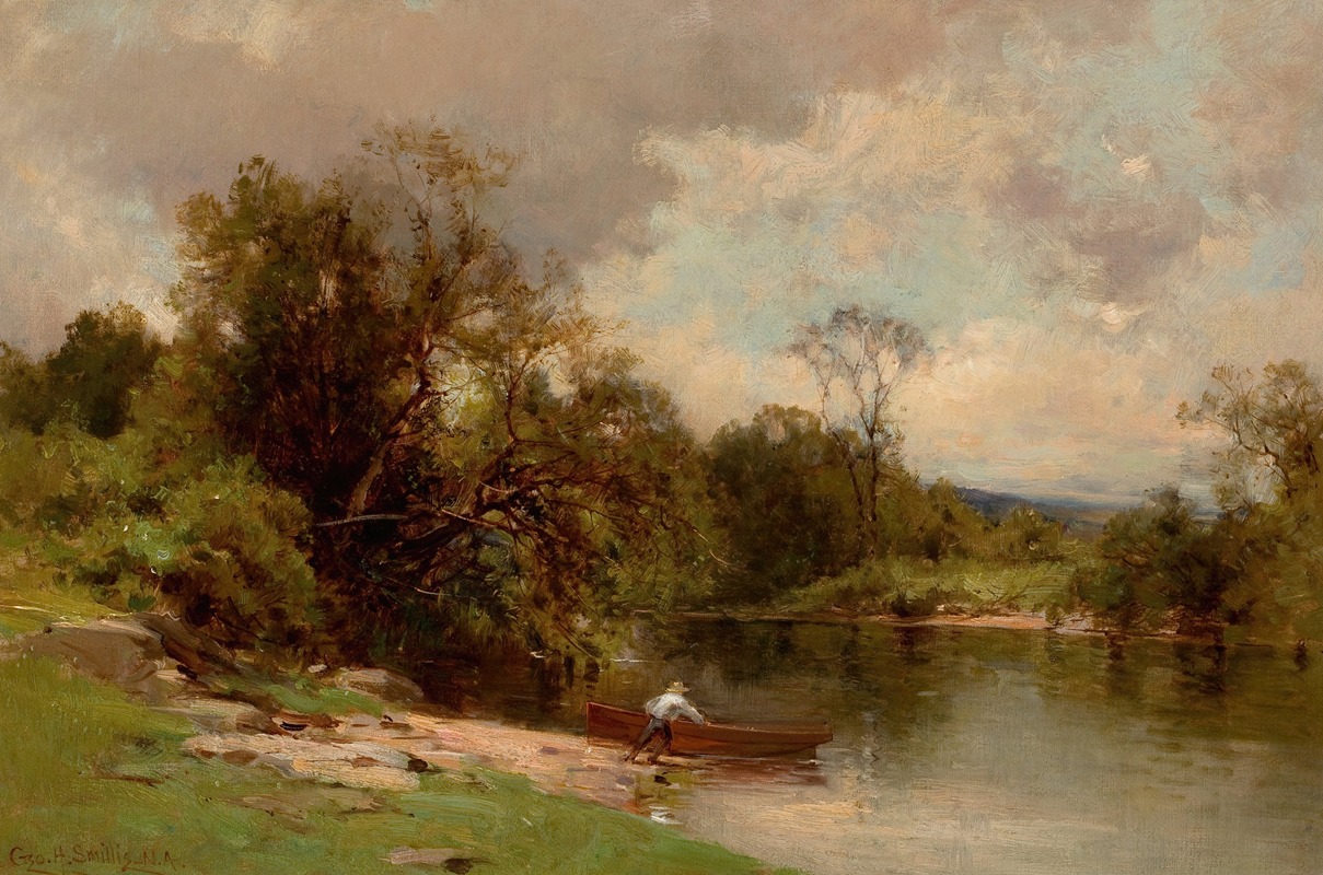 George Henry Smillie - Gone Fishing