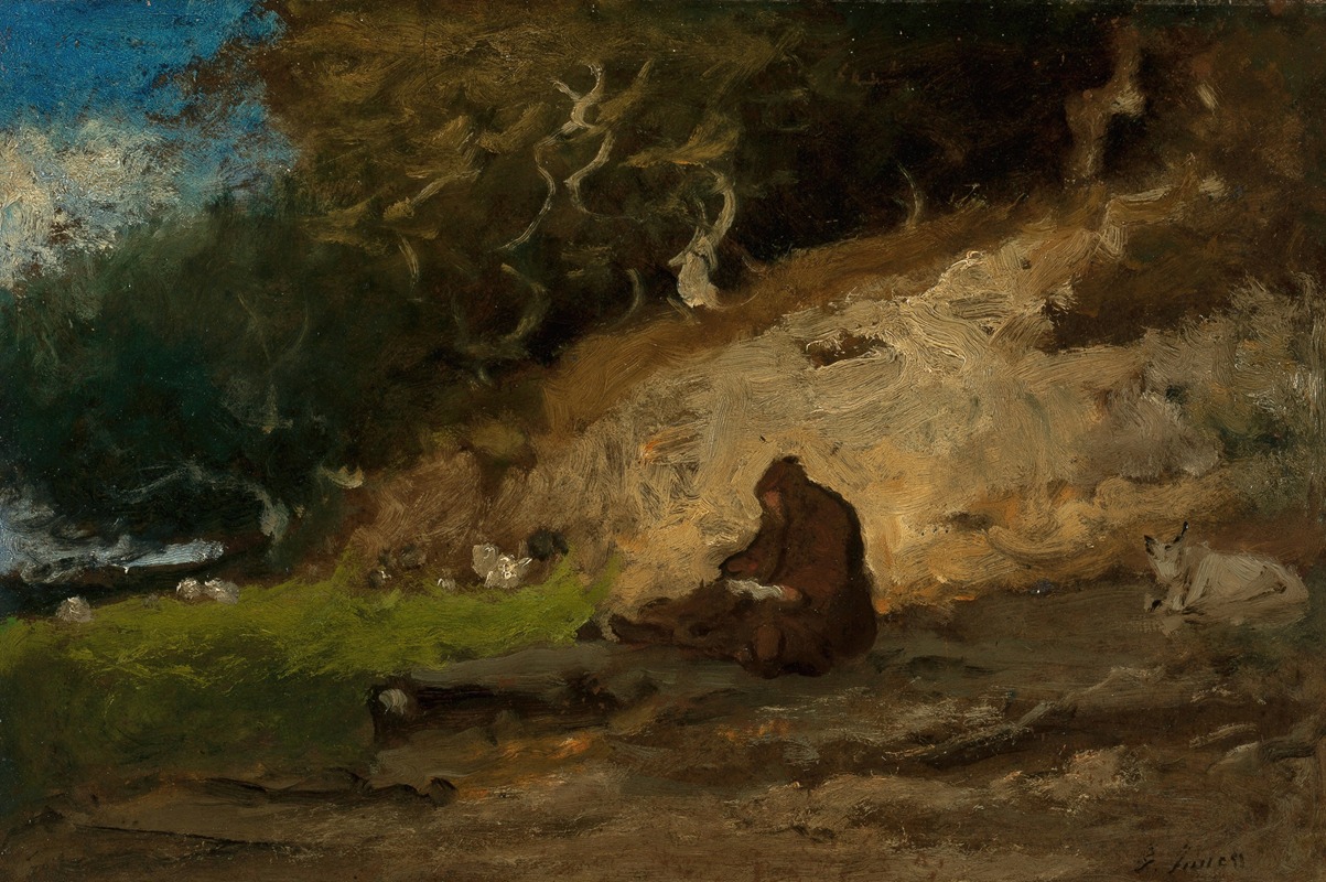 George Inness - The Hermit
