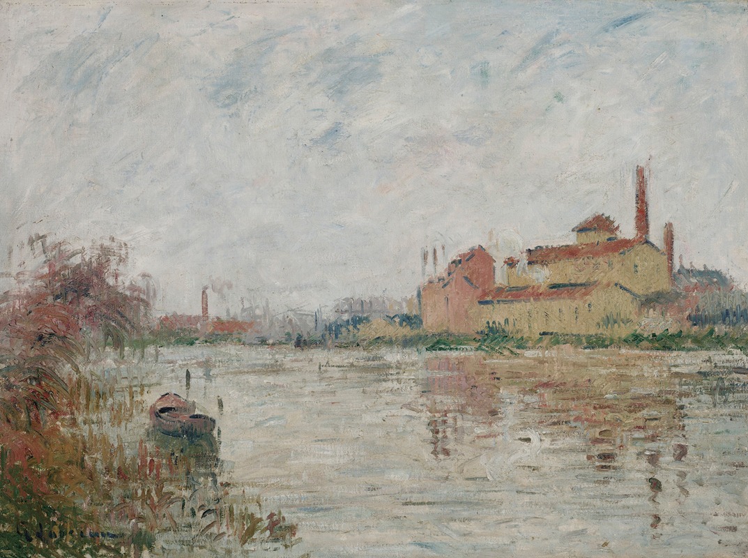 Gustave Loiseau - L’Usine au bord de la rivière