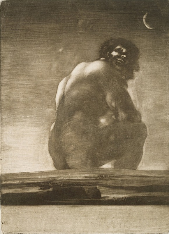 Francisco de Goya - Seated Giant