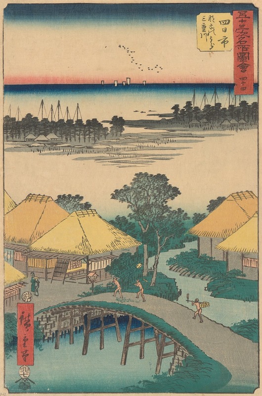 Andō Hiroshige - Yokkaichi