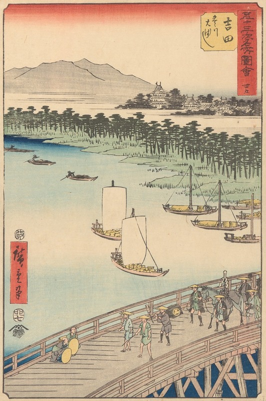 Andō Hiroshige - Yoshida