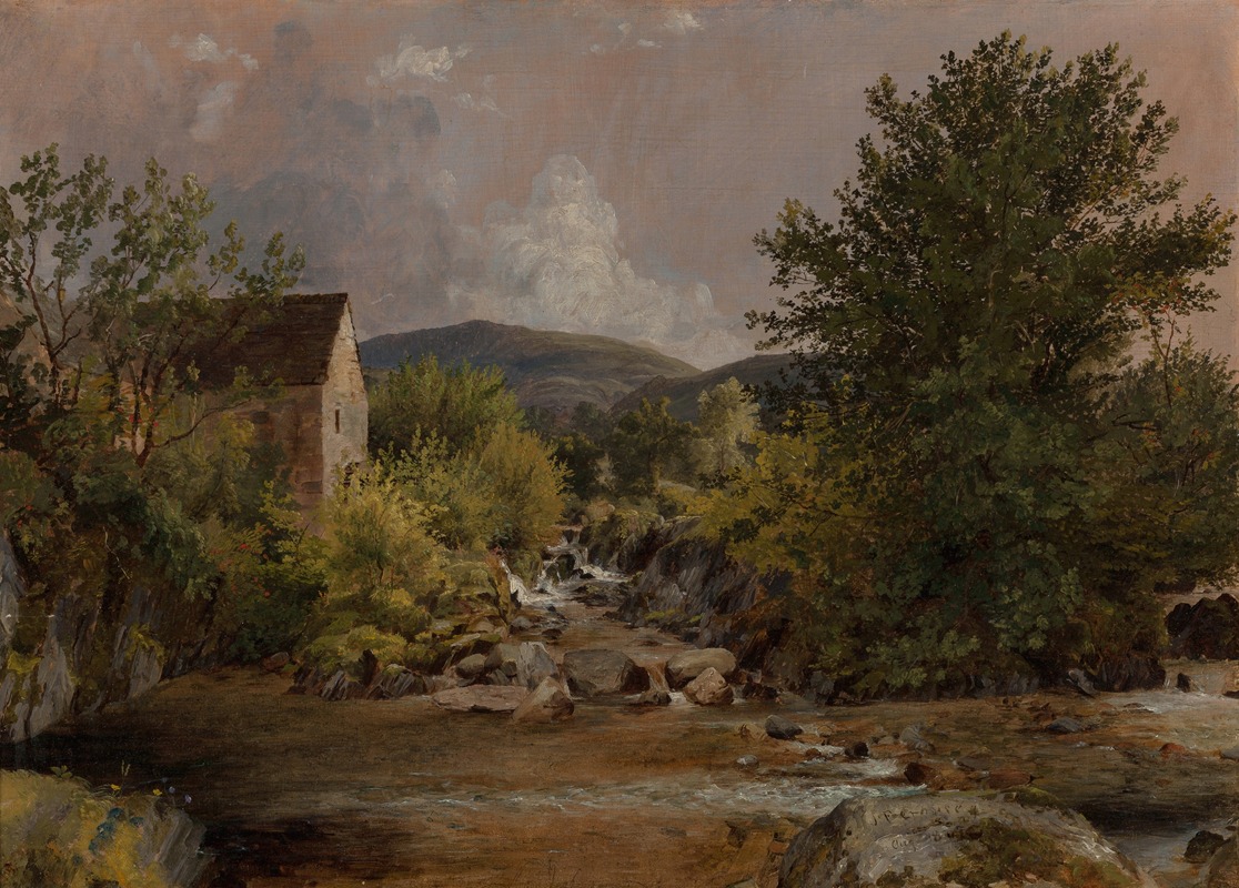 Jasper Francis Cropsey - The Old Mill