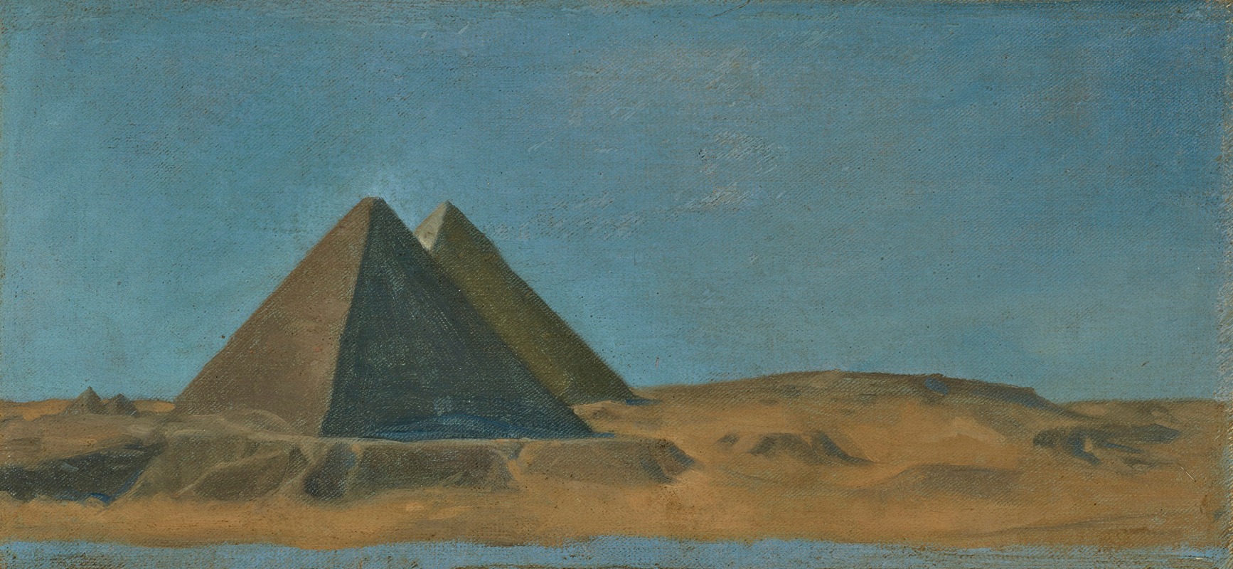 Jean Lecomte du Nouÿ - Les grandes pyramids, Egypt