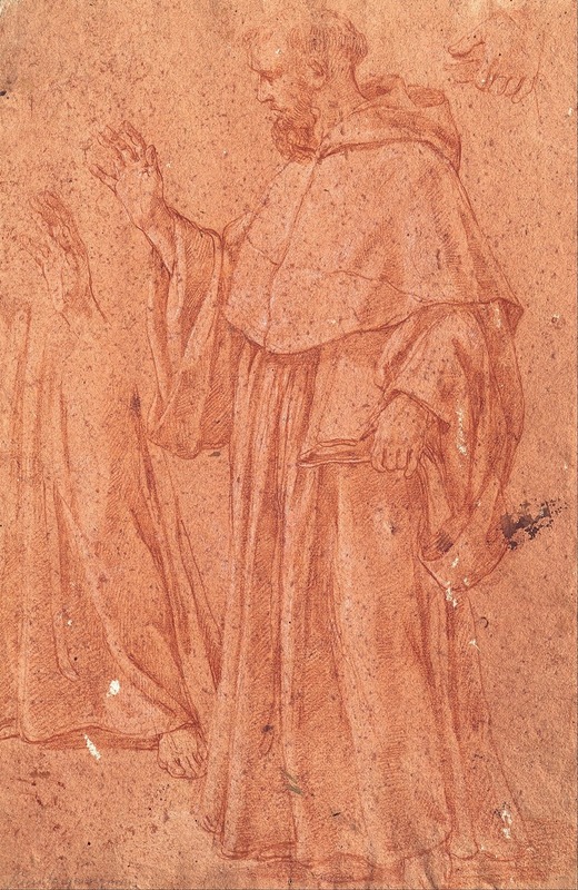 Giacinto Gimignani - Study of Saint Augustine