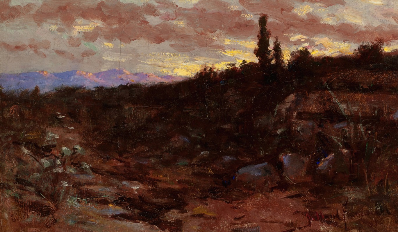 John Bond Francisco - Sunset Landscape