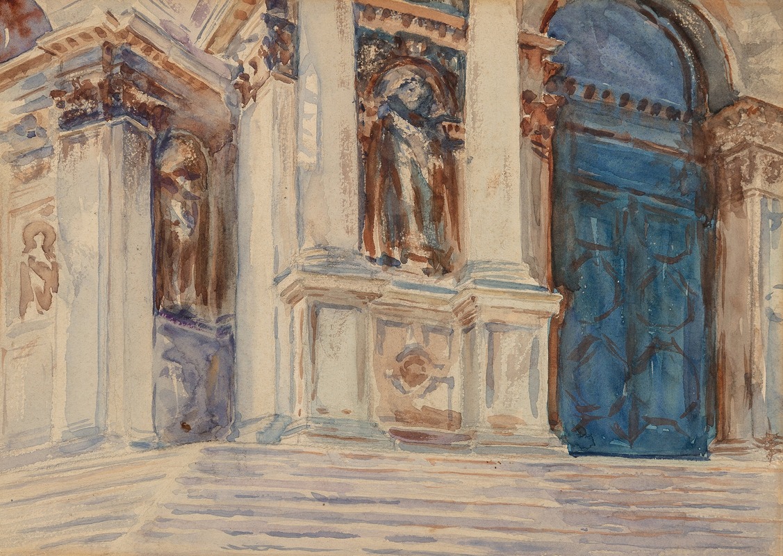 John Singer Sargent - Santa Maria della Salute, Venice