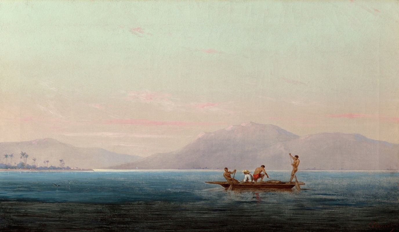 Judah Levasseur - Fishing on the Lake of Managua, Nicaragua