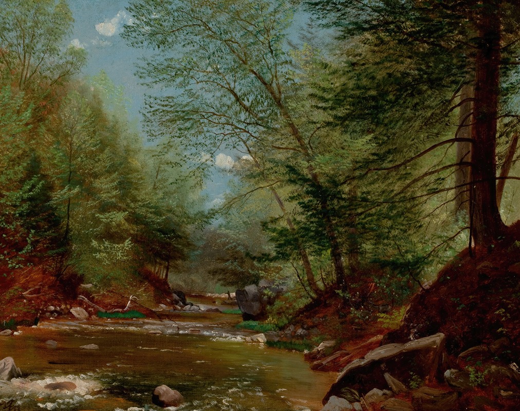 Nelson Augustus Moore - Fly Fishing