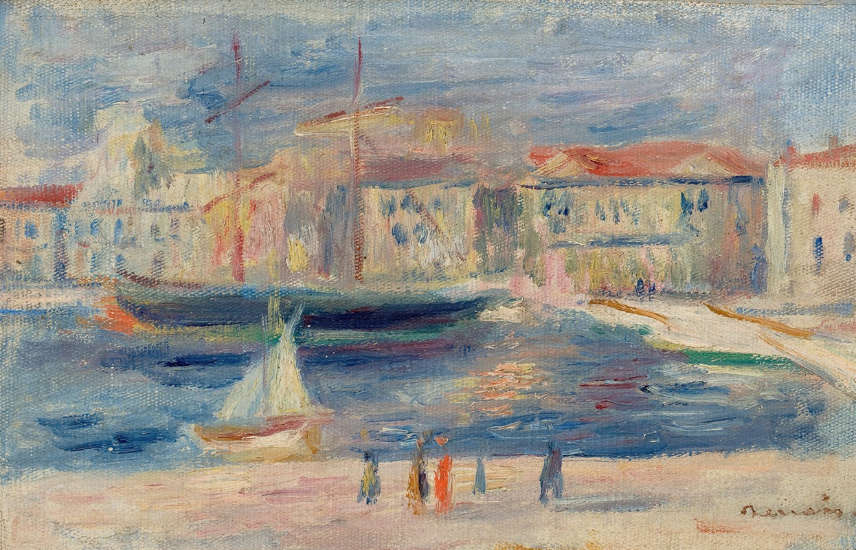 Pierre-Auguste Renoir - Le Port de Saint-Tropez
