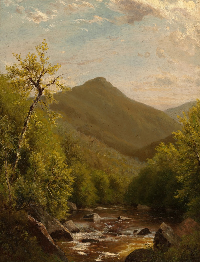 Richard William Hubbard - A Mountain Stream