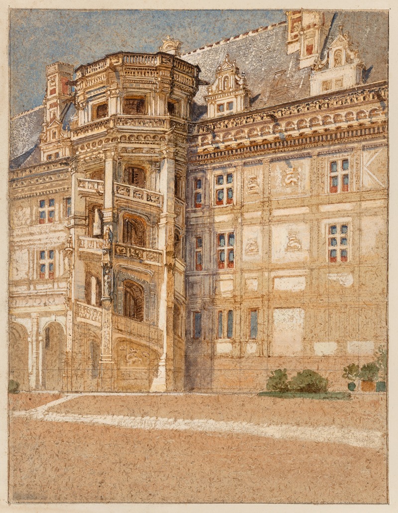 Samuel Colman - Chateau de Blois