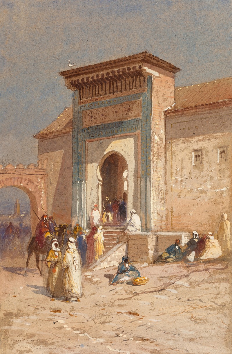 Samuel Colman - Entranceway to Sion Halomi