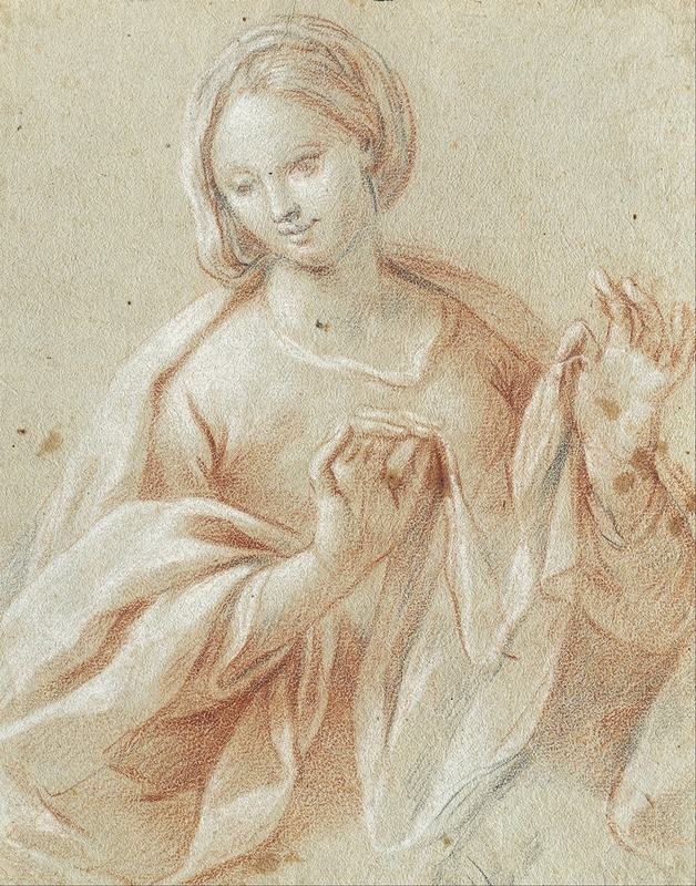 Giovanni Paolo Melchiori - Study for the Madonna