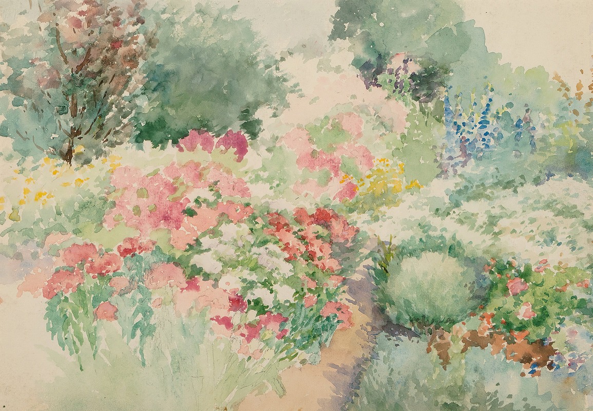 Theodore Earl Butler - Flower Garden