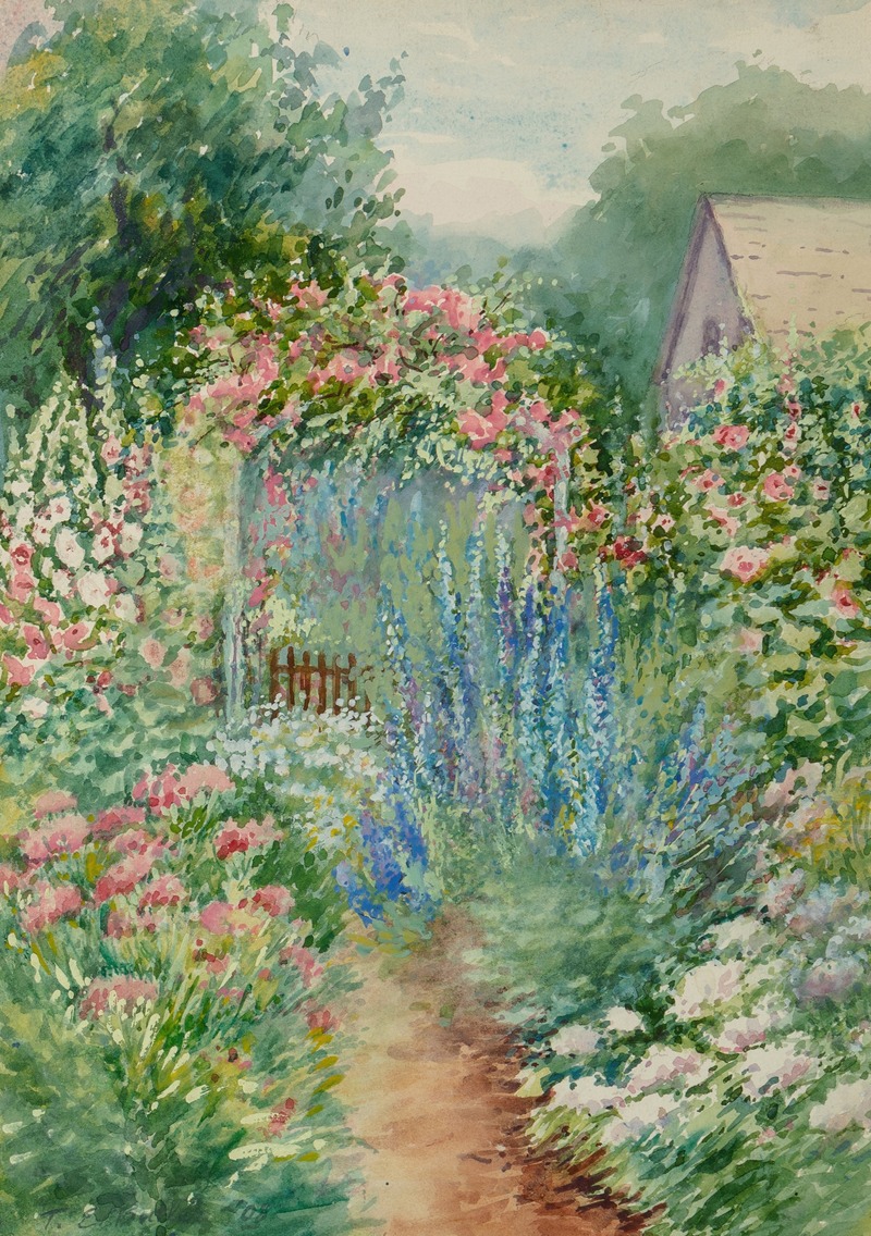 Theodore Earl Butler - Flower Garden