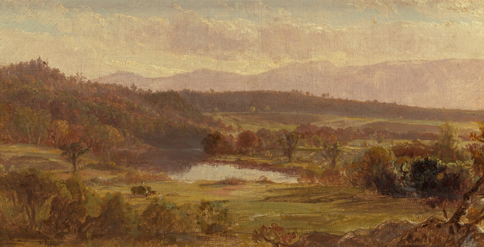 Thomas Hiram Hotchkiss - Haying in the Catskills