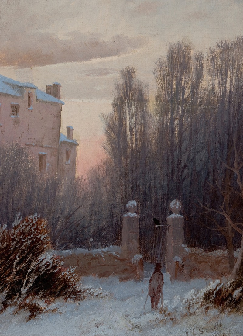 Thomas Lochlan Smith - The Old Estate in Winter