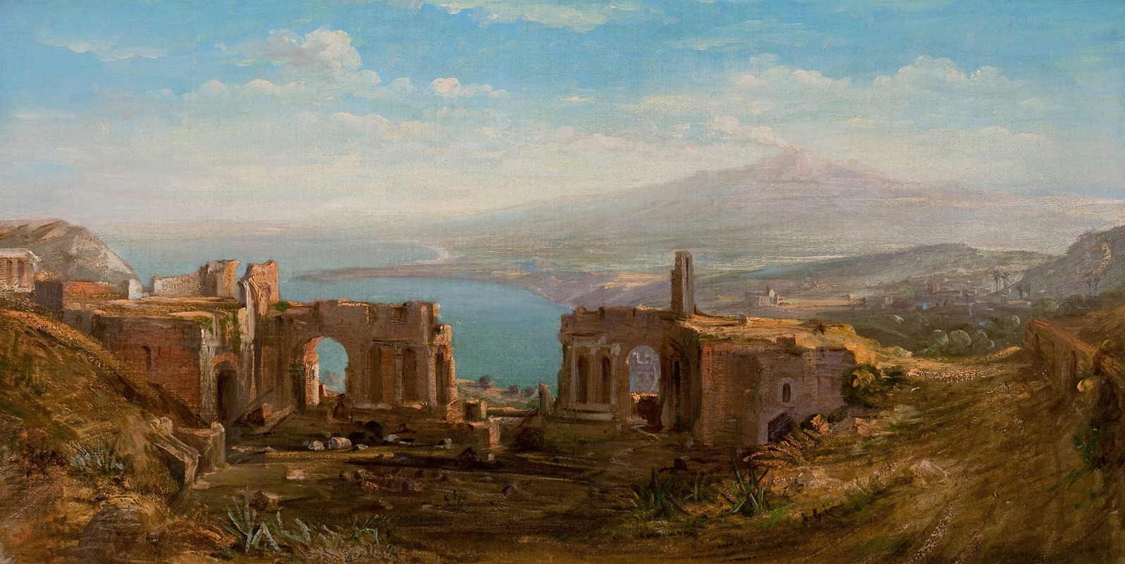 William Everett - Mt. Etna from Taormina