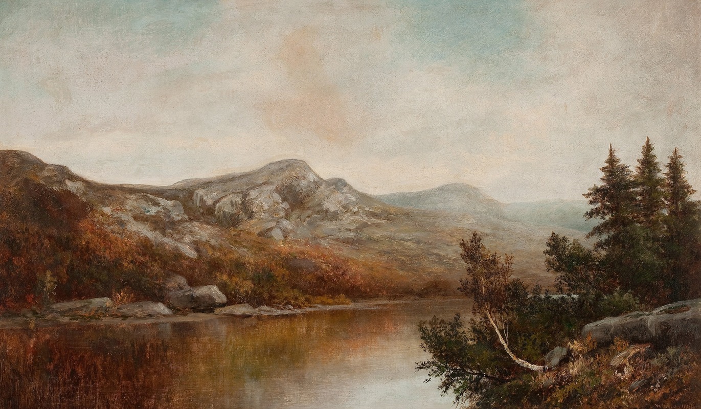 William Henry Hilliard - New England Landscape