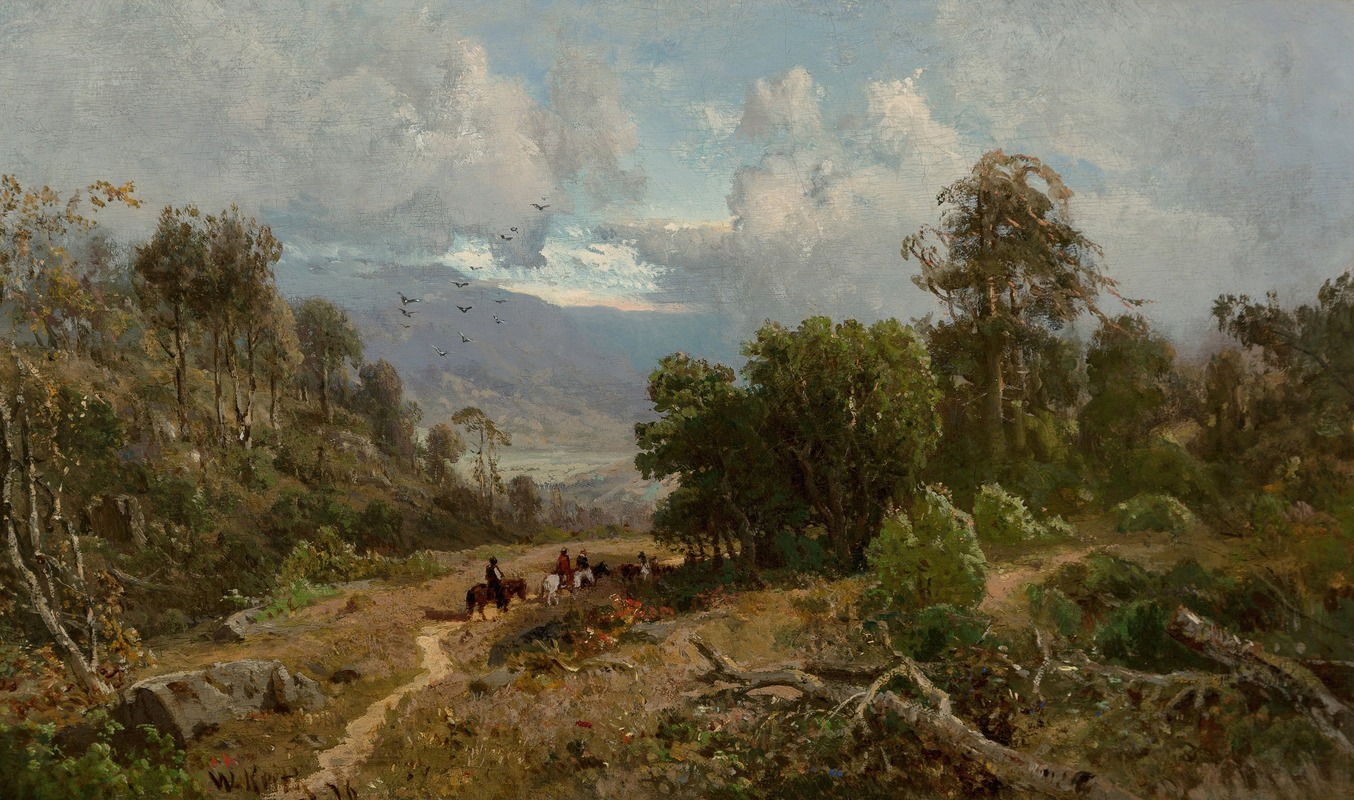 William Keith - Scene in Russian River Valley, Sonoma, California
