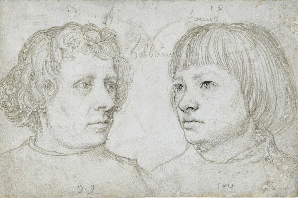 Hans Holbein The Elder - Ambrosius and Hans
