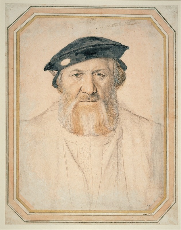 Hans Holbein The Younger - Portrait of Charles de Solier, Sieur de Morette