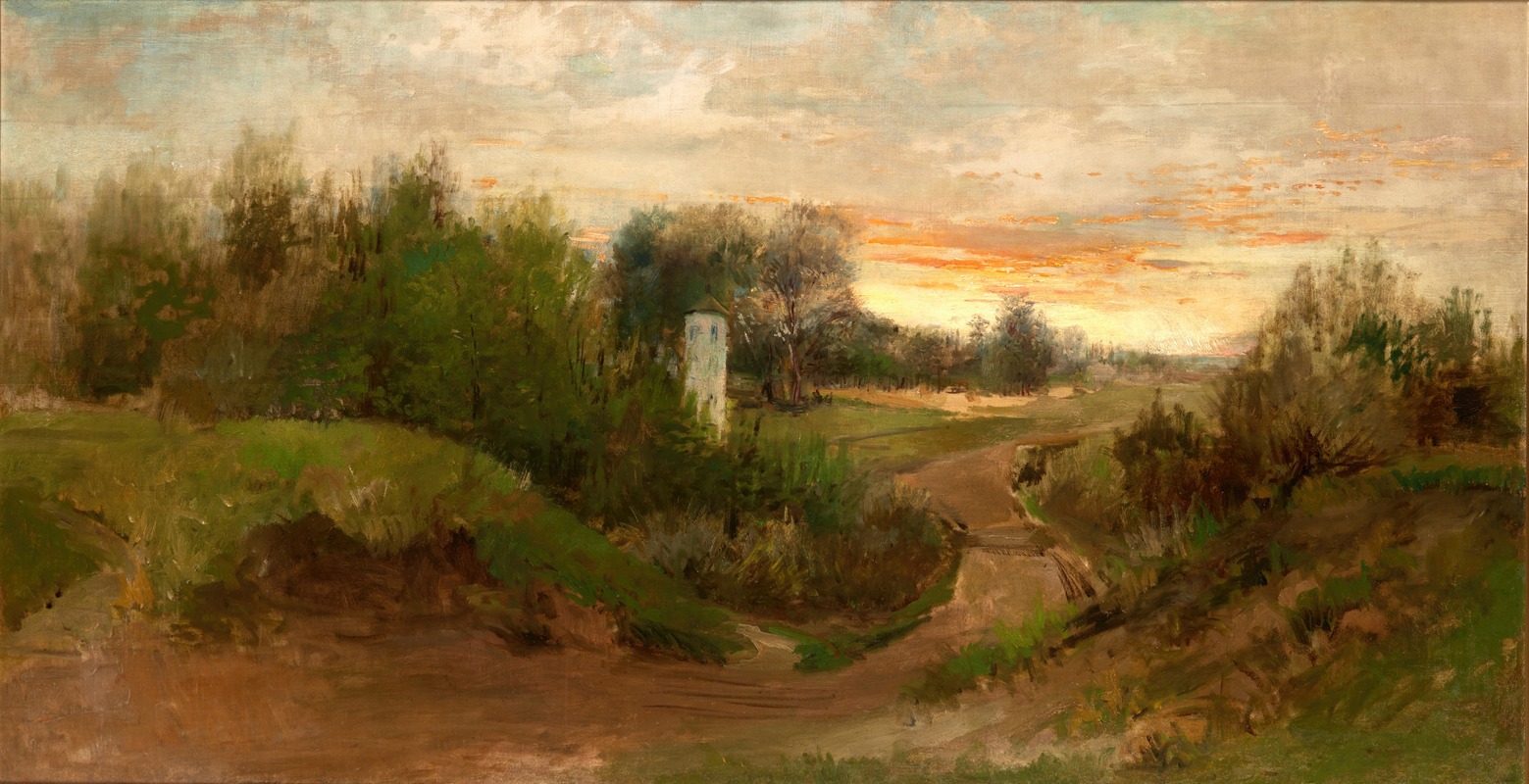 Adam Chmielowski - Landscape from the Vincity of Czarnokozińce