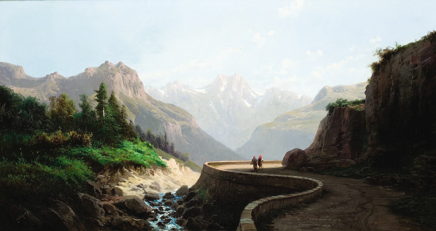 Alfred Godchaux - Mountain Passage