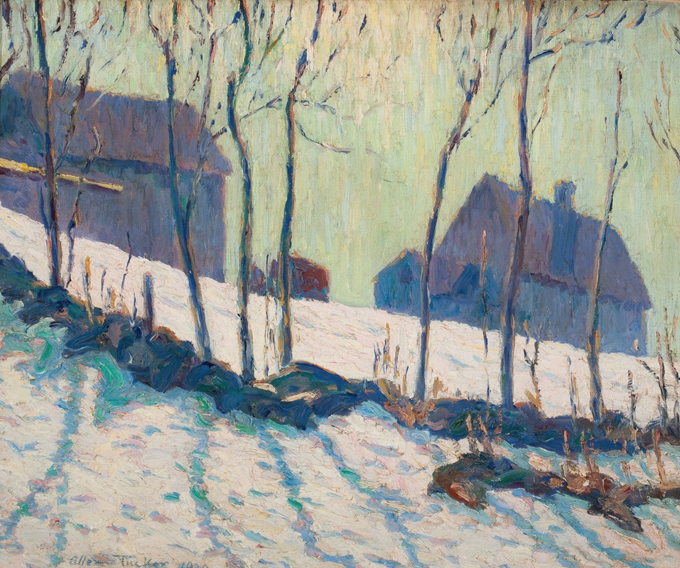 Allen Tucker - Winter Landscape