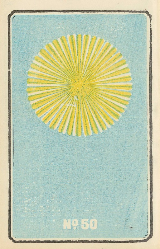 Jinta Hirayama - Illustrated Catalogue of Daylight Bomb Shells No. 50