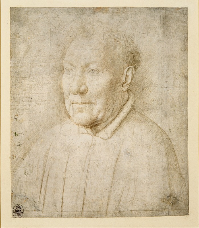 Jan van Eyck - Portrait of Cardinal Niccolò Albergati