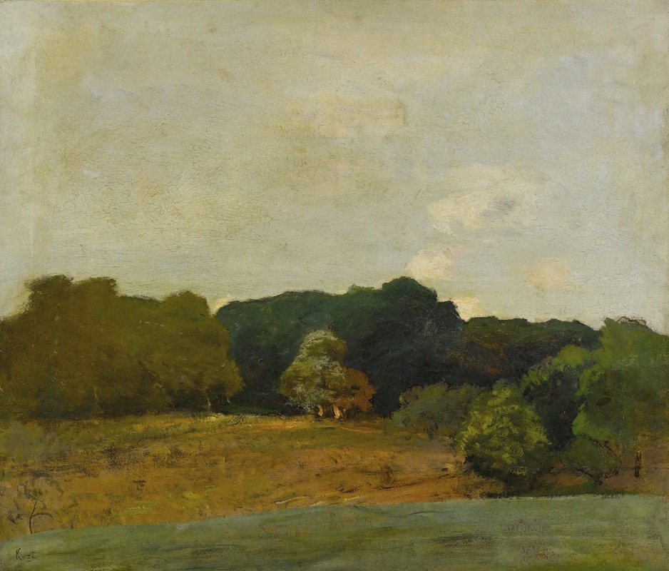 Frederick William Kost - Landscape With Trees