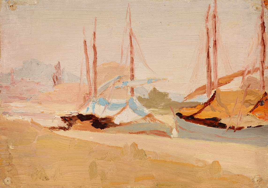 Jan Ciągliński - Rimini (Boats)