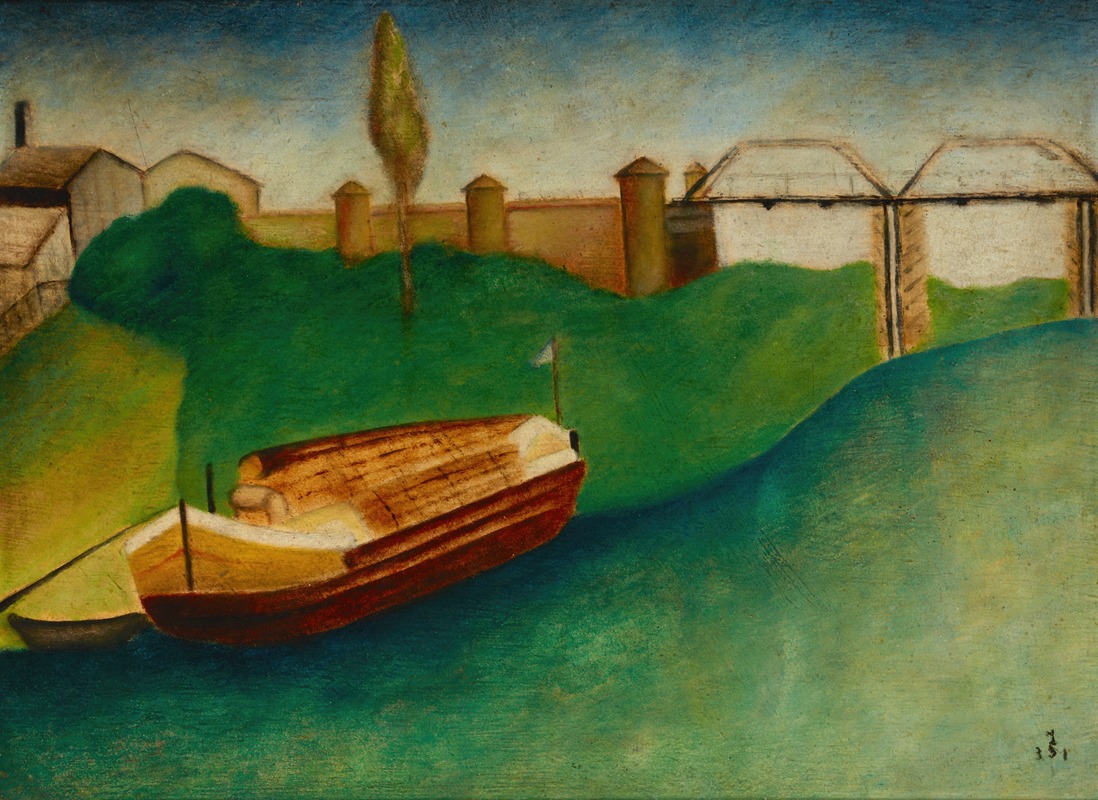 Jan Spychalski - Barge