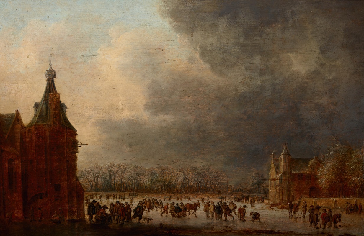 Jan van Goyen - At the Rink