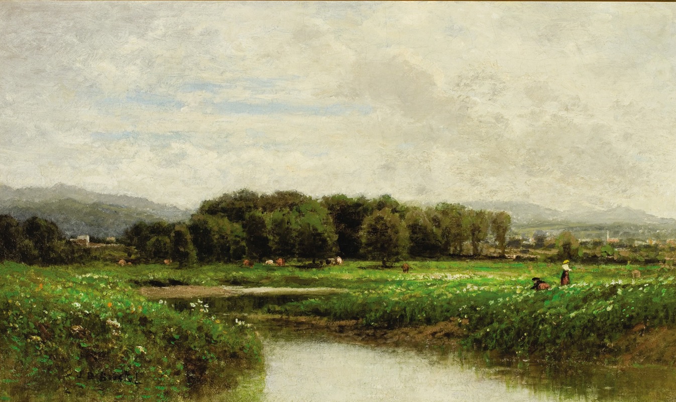 John Bunyan Bristol - Pastoral Landscape