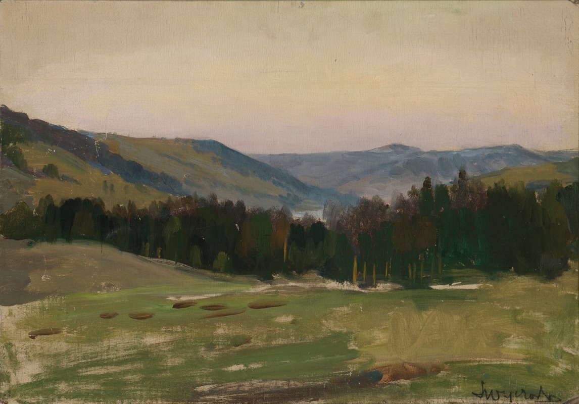 Leon Wyczółkowski - Highland Landscape